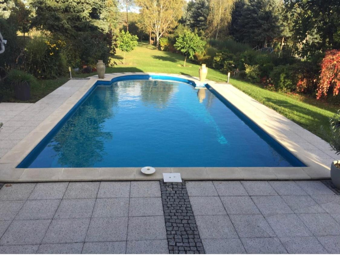 B Our Guest At New Flat Nearby Dresden !!!Pool!!! Lägenhet Frauendorf  Exteriör bild